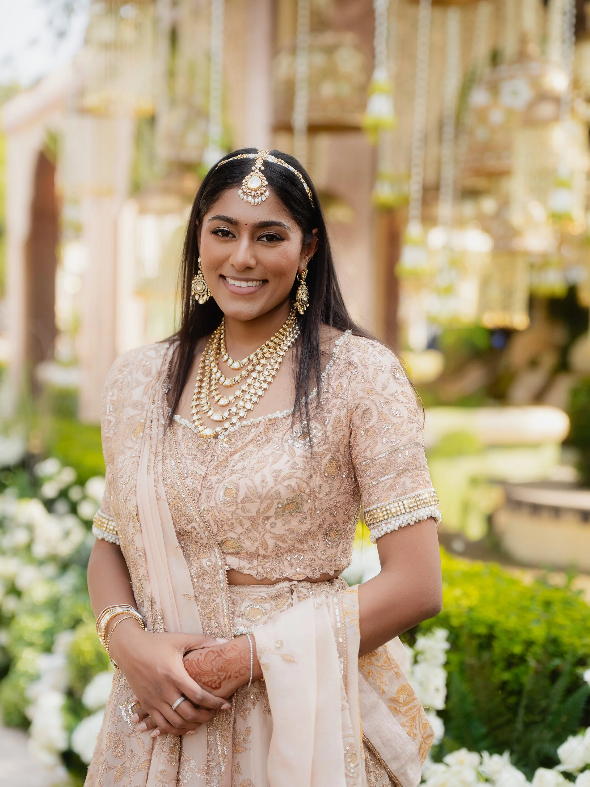 Summer Bridal Beauty: Makeup and Hair That Survive the Heat — styled by Shreya Gupta Kedia