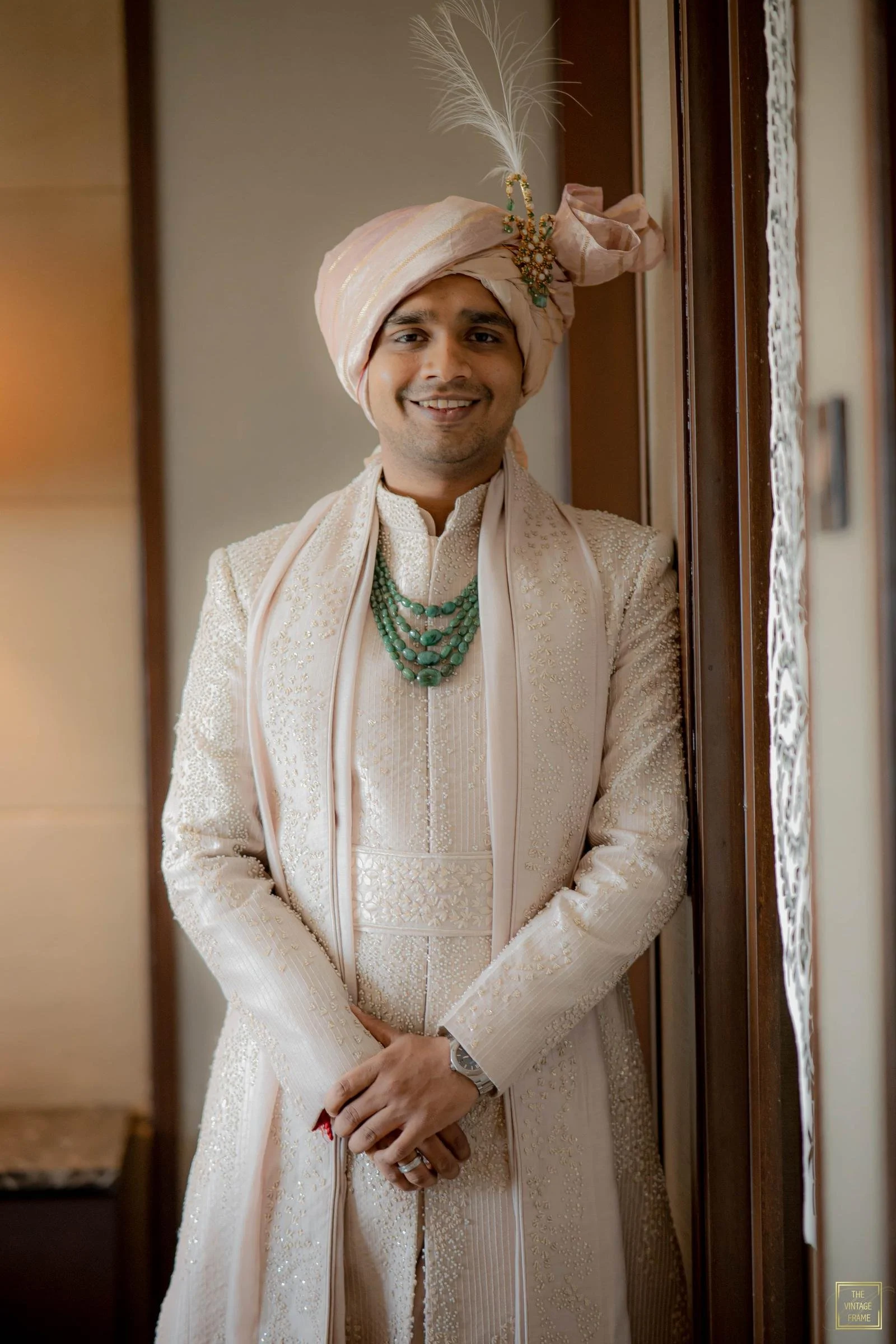 The Weight of the Season: Why This Winter's Groom Is Choosing Velvet Over Embellishment — styled by Shreya Gupta Kedia
