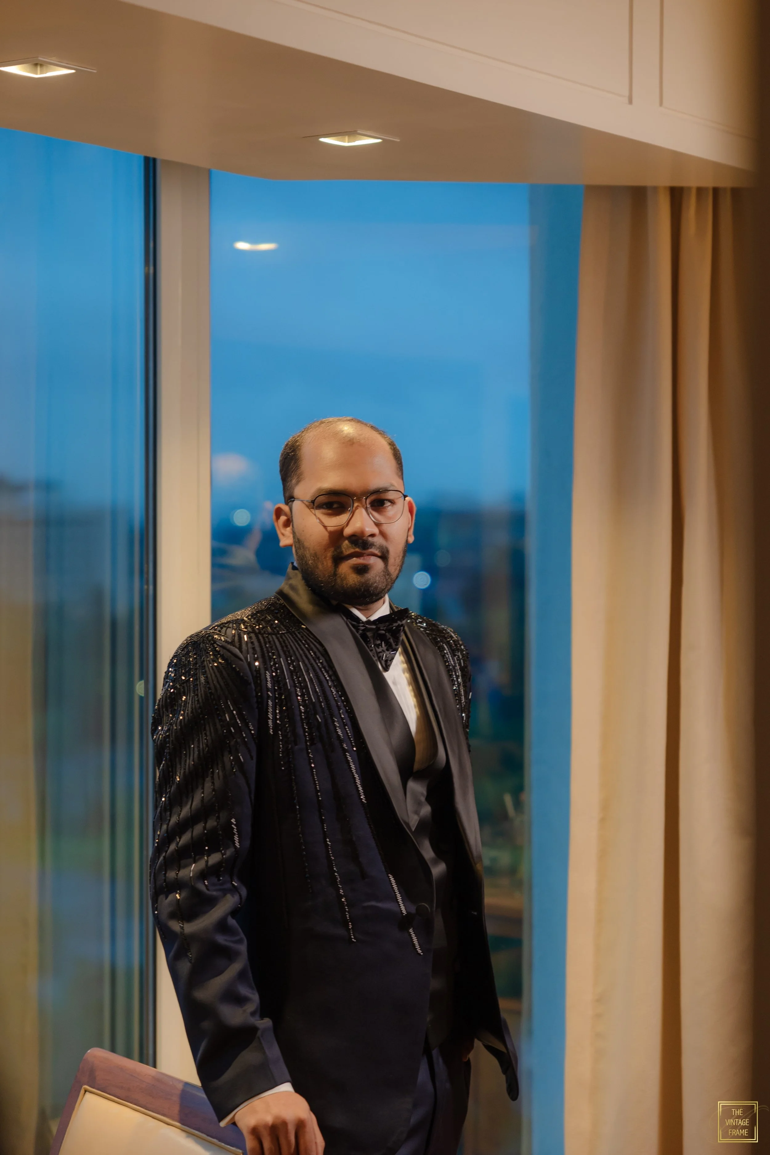 Indo-Western for Grooms: Where Tailoring Meets Tradition — styled by Shreya Gupta Kedia