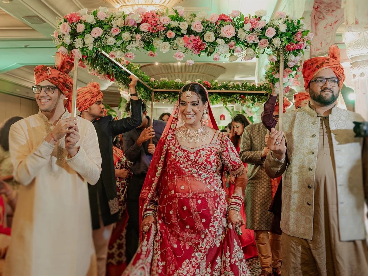 Bridal styling by Shreya Gupta Kedia